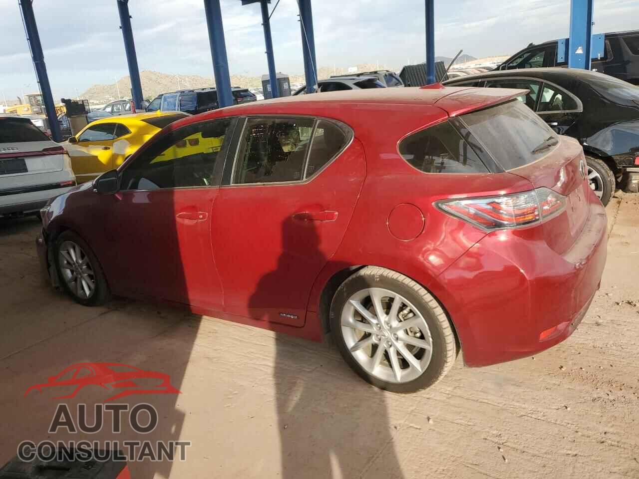 LEXUS CT 200 2012 - JTHKD5BH9C2087644