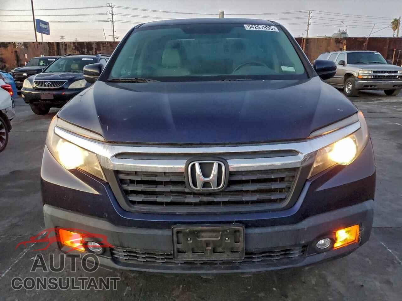 HONDA RIDGELINE 2017 - 5FPYK3F58HB006179
