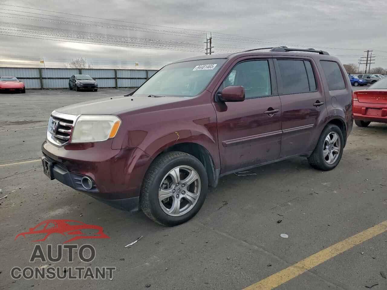 HONDA PILOT 2012 - 5FNYF4H54CB018841