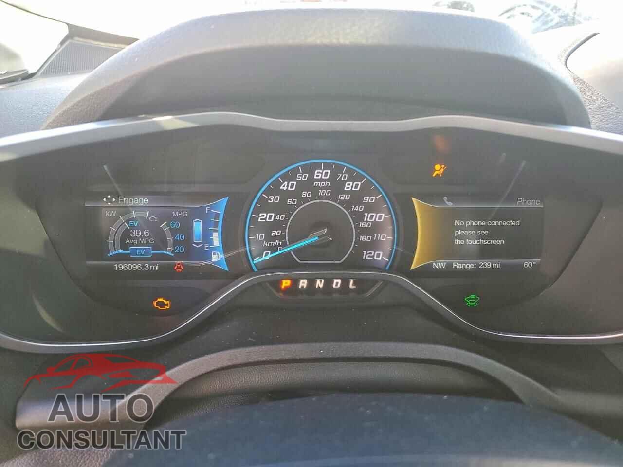 FORD CMAX 2016 - 1FADP5BU7GL102100