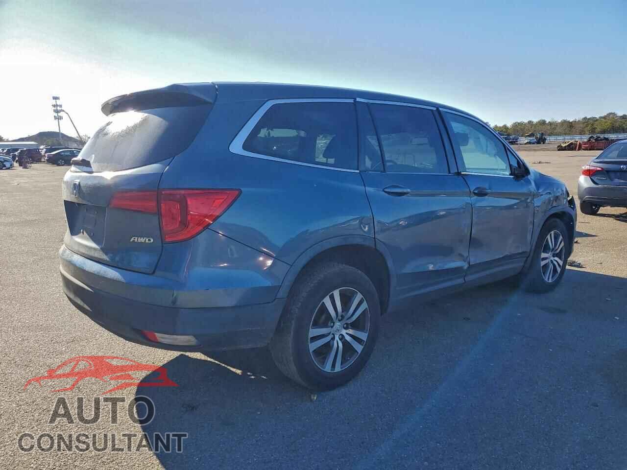 HONDA PILOT 2017 - 5FNYF6H55HB075813