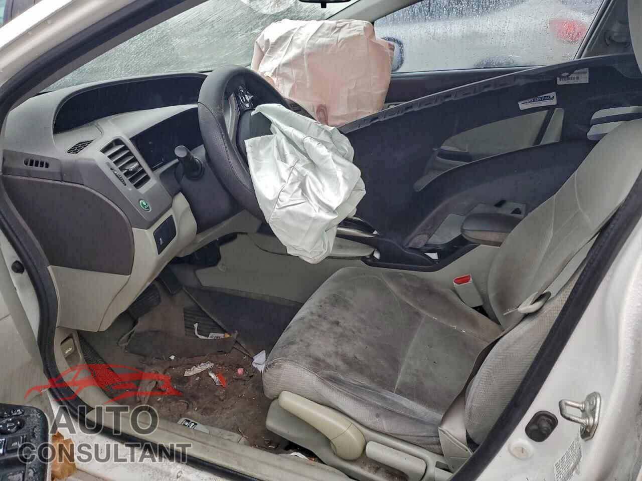 HONDA CIVIC 2012 - 19XFB2F57CE080217