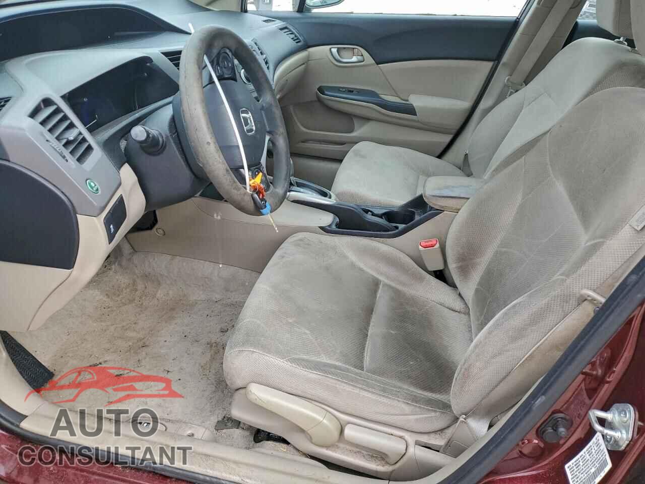 HONDA CIVIC 2012 - 19XFB2F58CE029616