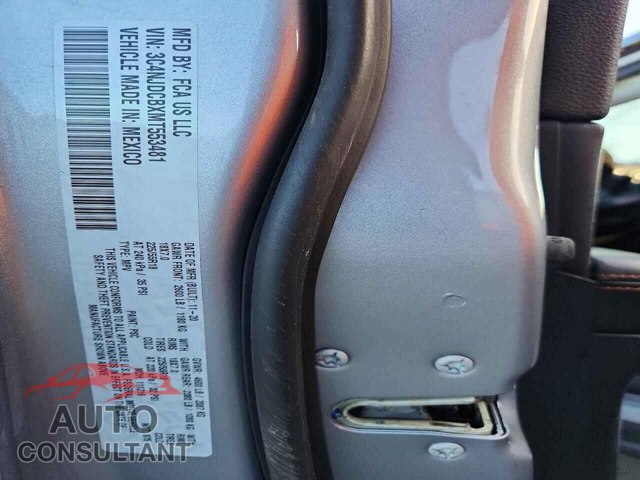 JEEP COMPASS 2021 - 3C4NJDCBXMT553481