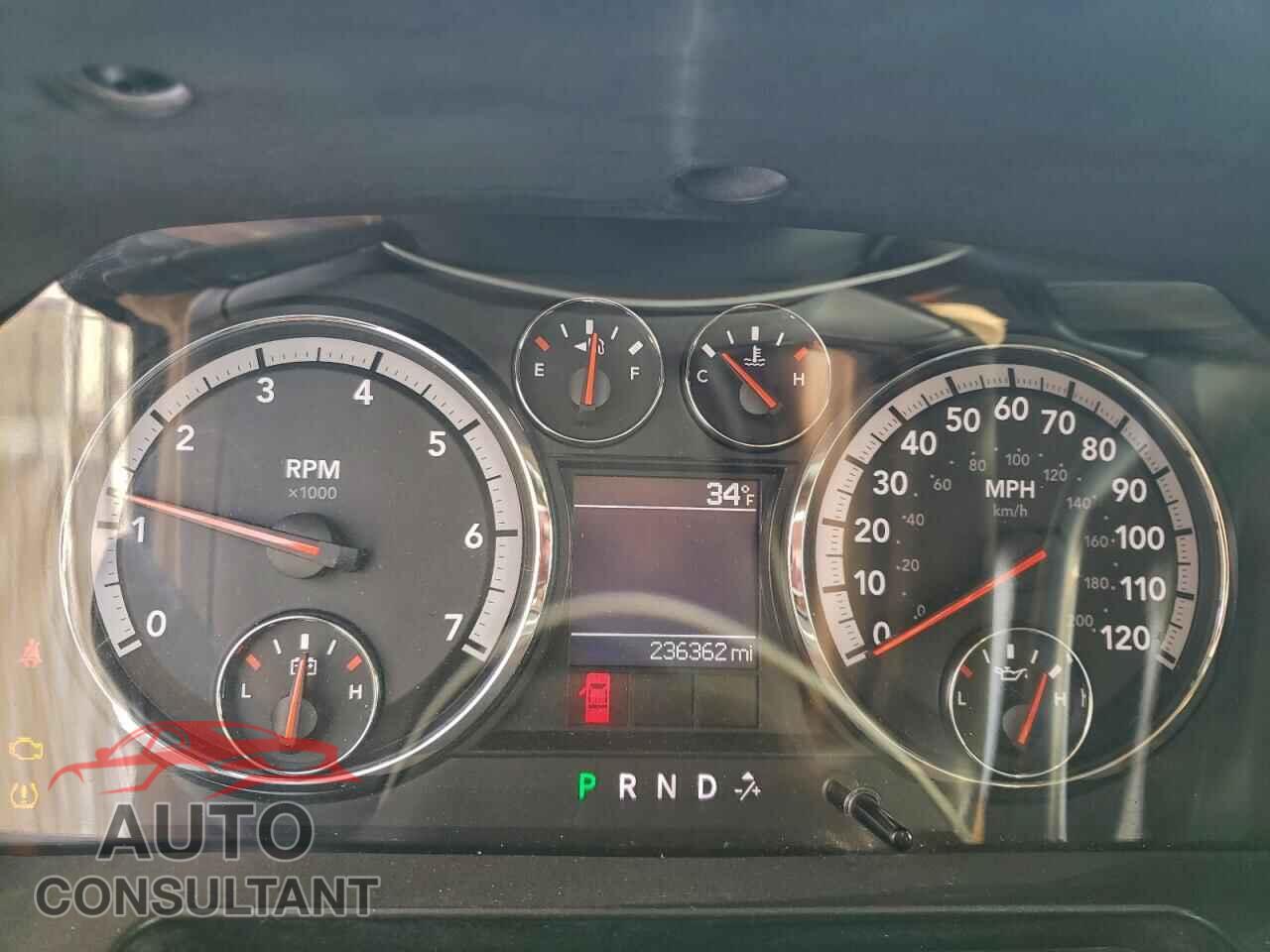DODGE RAM 1500 2012 - 1C6RD7FT9CS240296