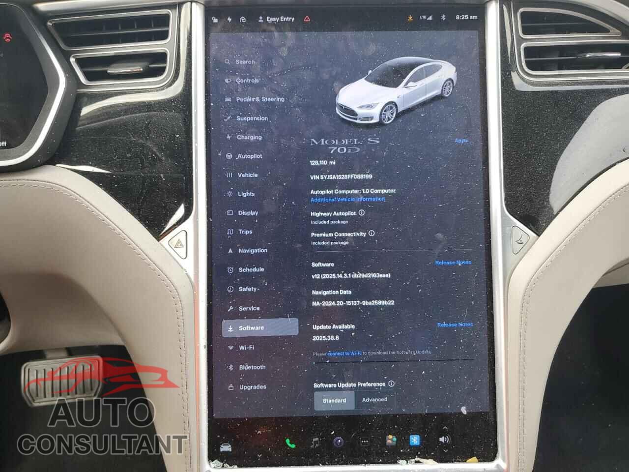 TESLA MODEL S 2015 - 5YJSA1S28FF088199