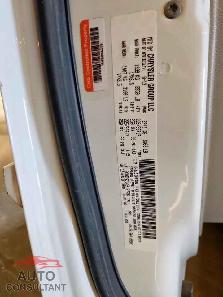 DODGE CARAVAN 2014 - 2C4RDGCG7ER127757