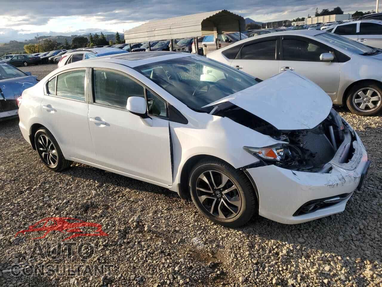 HONDA CIVIC 2013 - 19XFB2F96DE224263