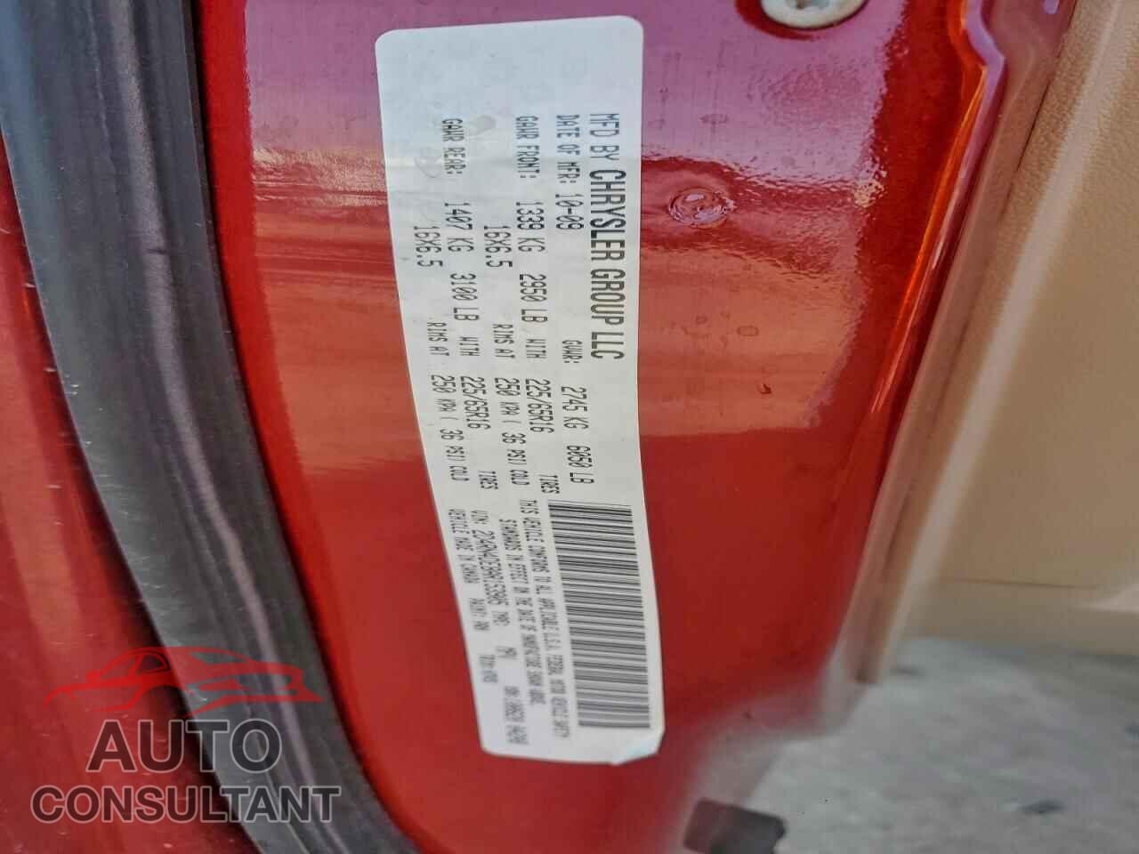 DODGE CARAVAN 2010 - 2D4RN4DE8AR153905