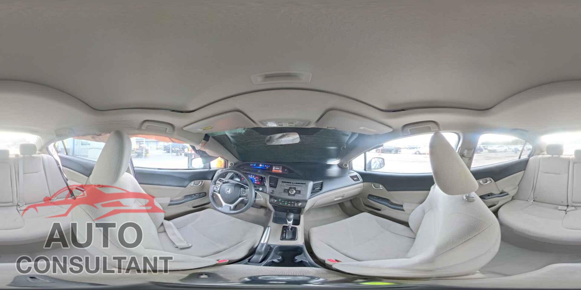 HONDA CIVIC 2012 - 2HGFB2F88CH537021