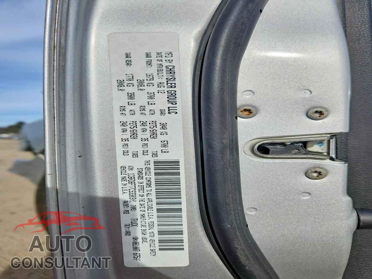 DODGE RAM 1500 2012 - 1C6RD6FT7CS330301