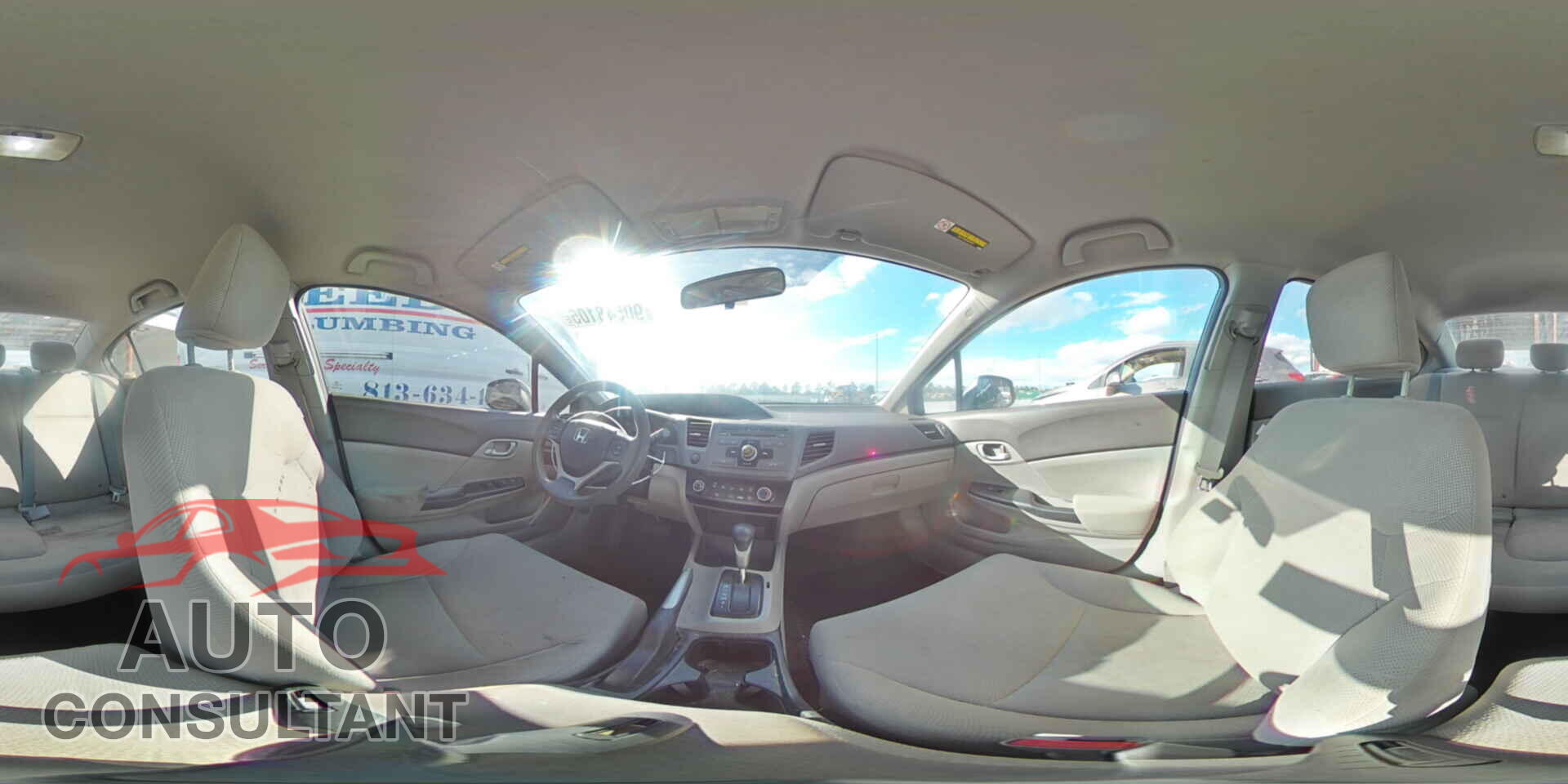 HONDA CIVIC 2012 - 2HGFB2F52CH570358