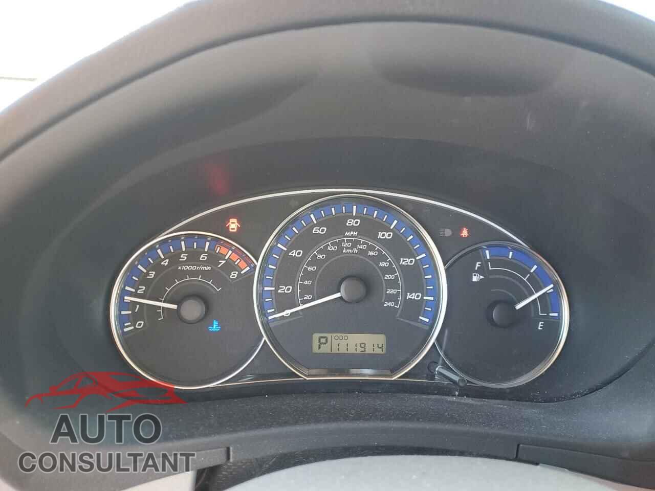SUBARU FORESTER 2012 - JF2SHAEC2CH416214