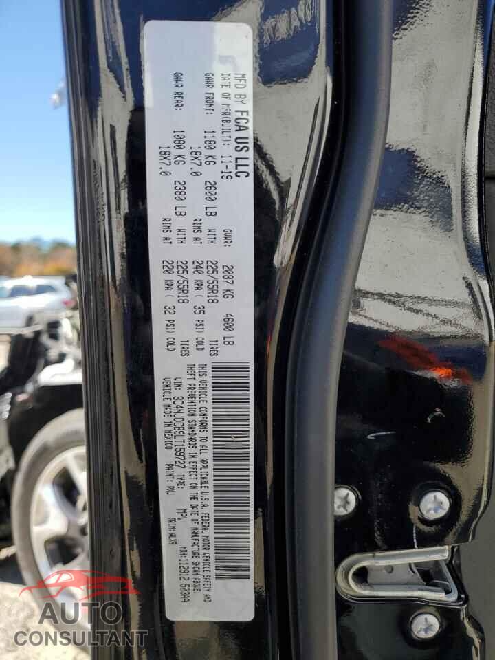 JEEP COMPASS 2020 - 3C4NJDCB9LT159727