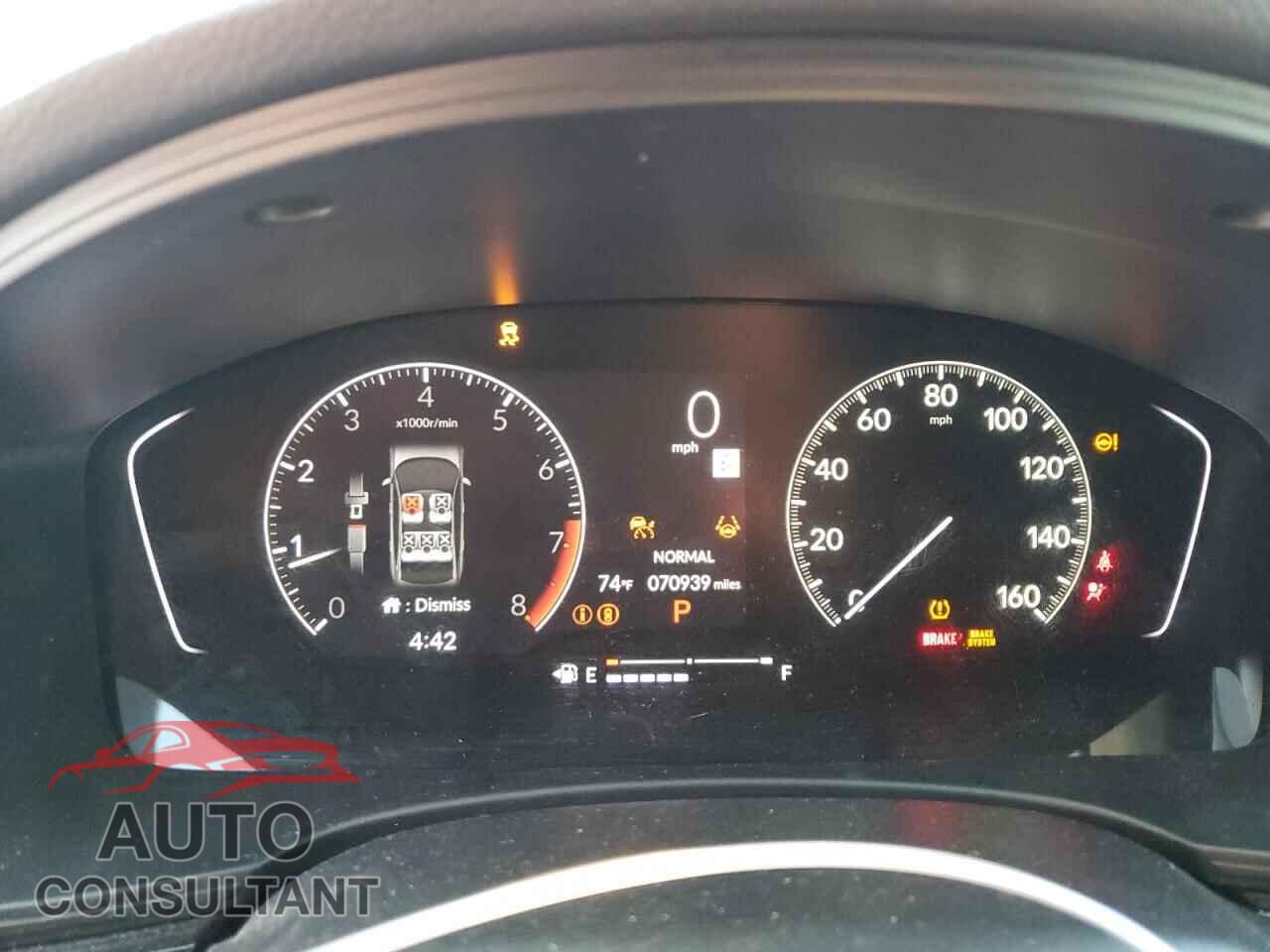 HONDA CIVIC 2023 - 2HGFE2F51PH500055