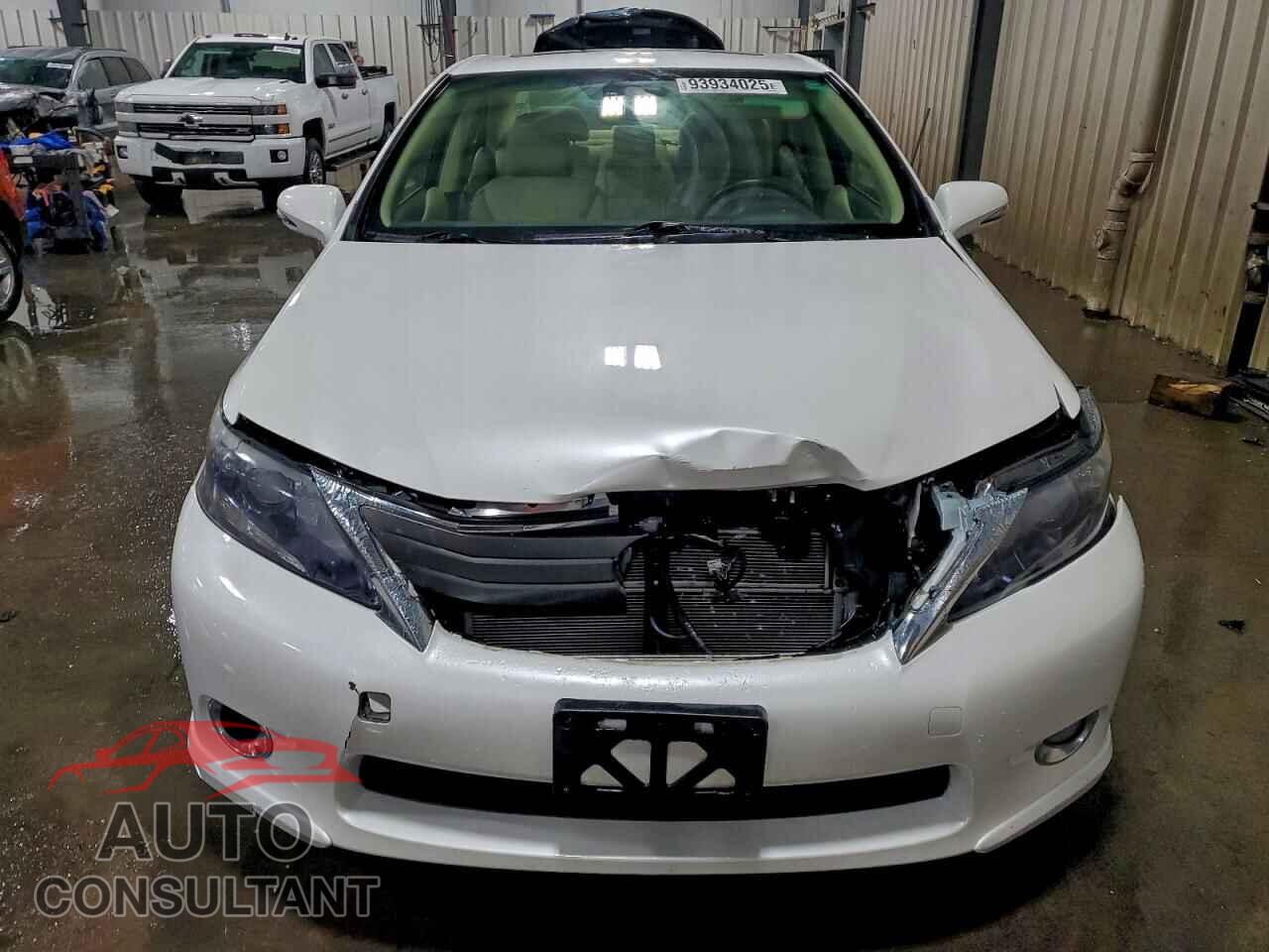 LEXUS HS 2010 - JTHBB1BAXA2005189