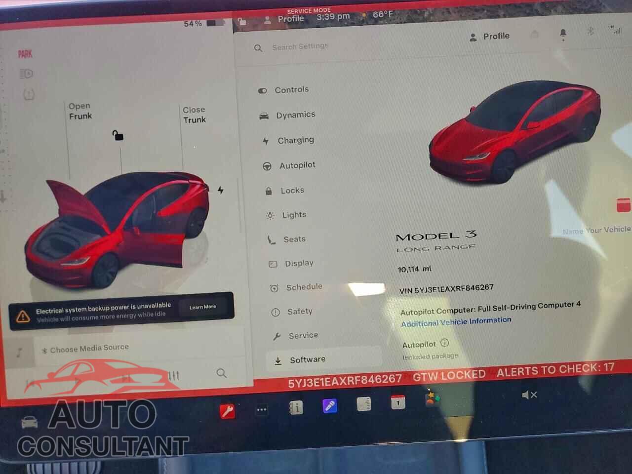 TESLA MODEL 3 2024 - 5YJ3E1EAXRF846267