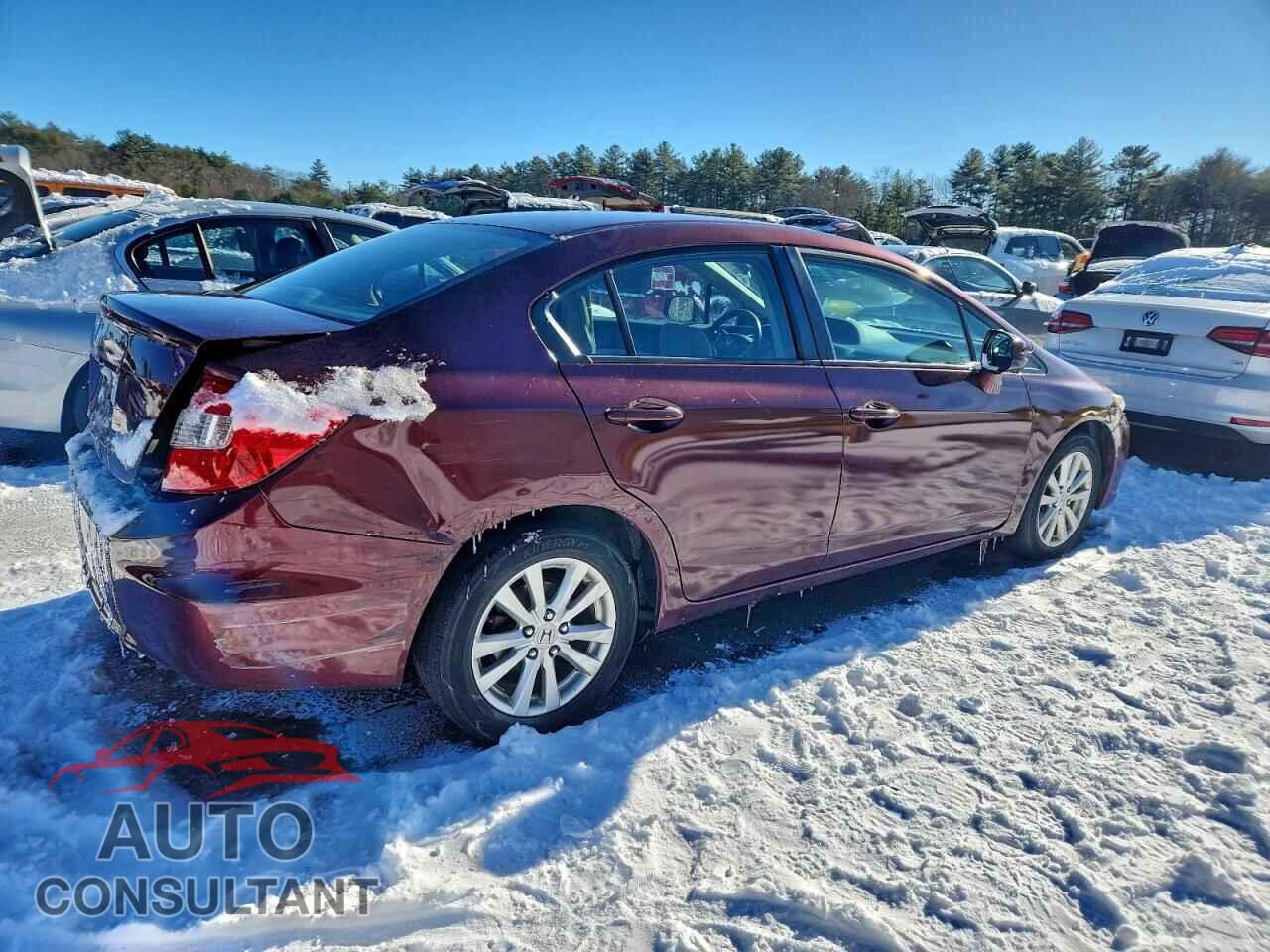 HONDA CIVIC 2012 - 19XFB2F80CE334246