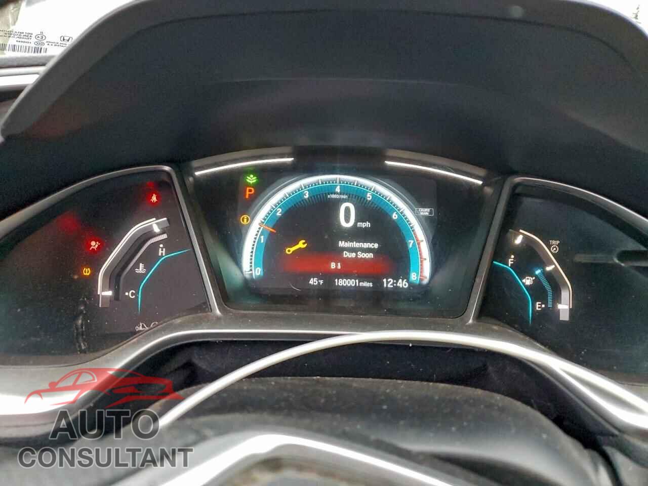 HONDA CIVIC 2017 - 2HGFC2F7XHH509409