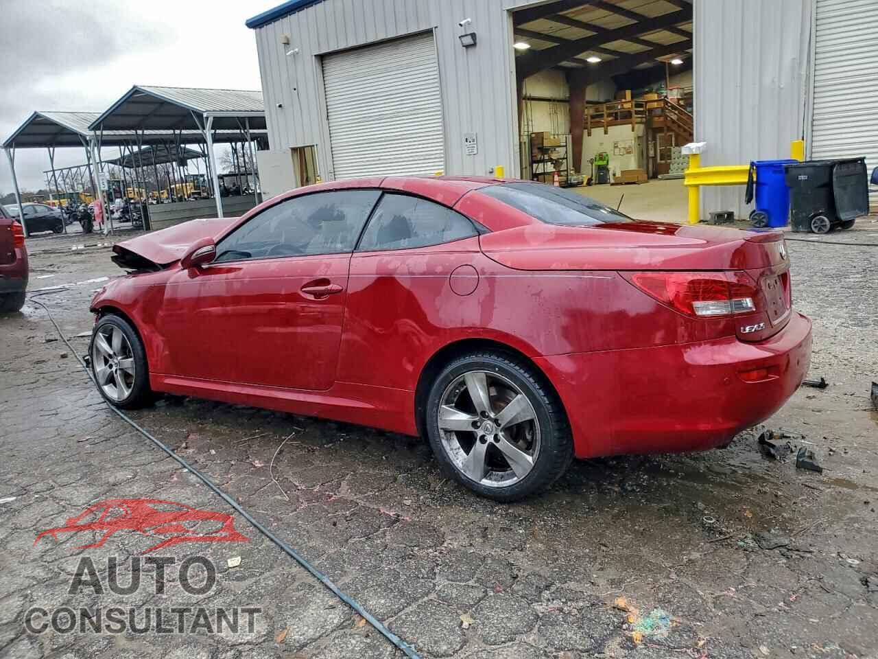 LEXUS IS 2010 - JTHFF2C24A2507442