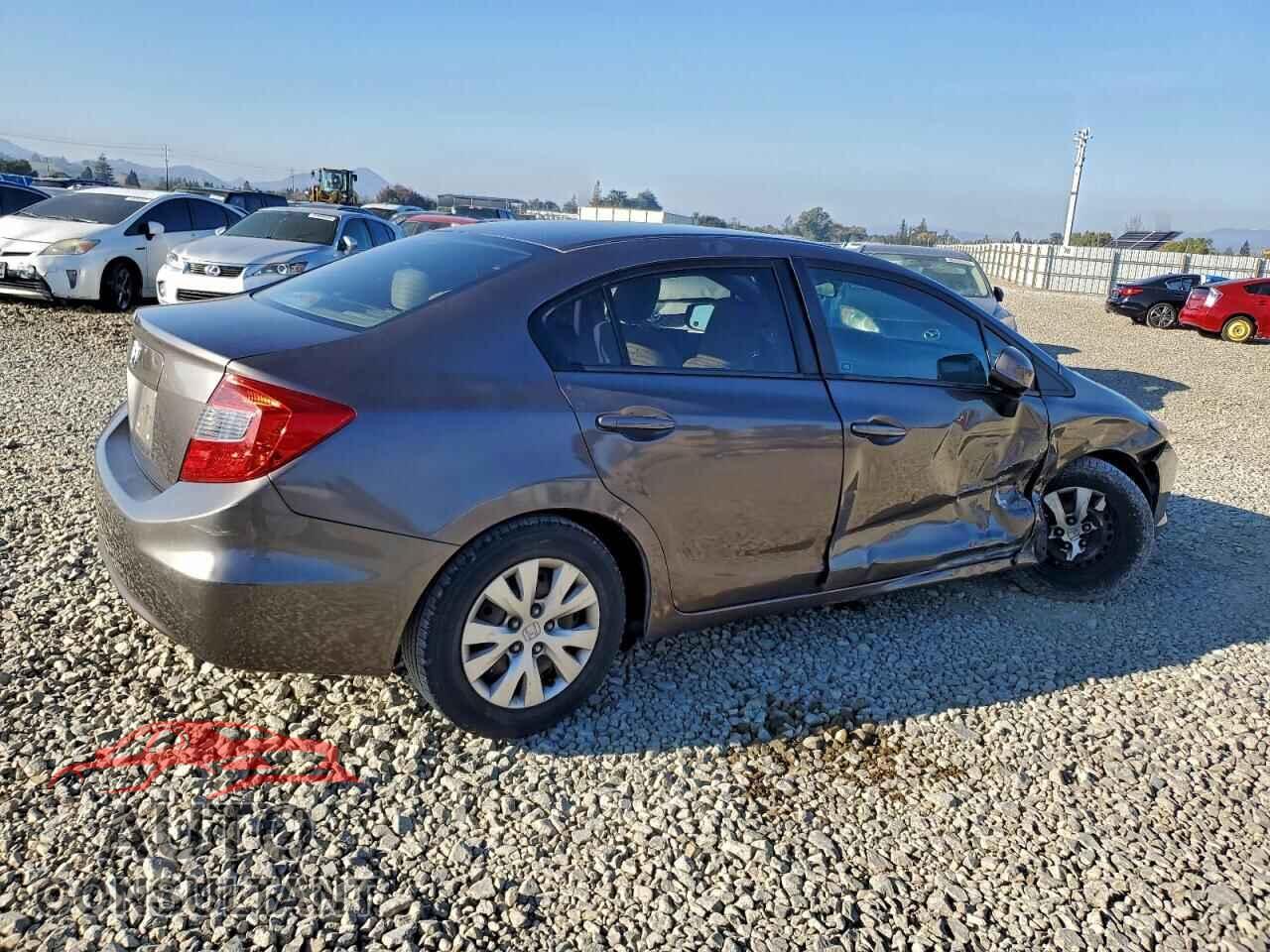 HONDA CIVIC 2012 - 19XFB2F54CE309954