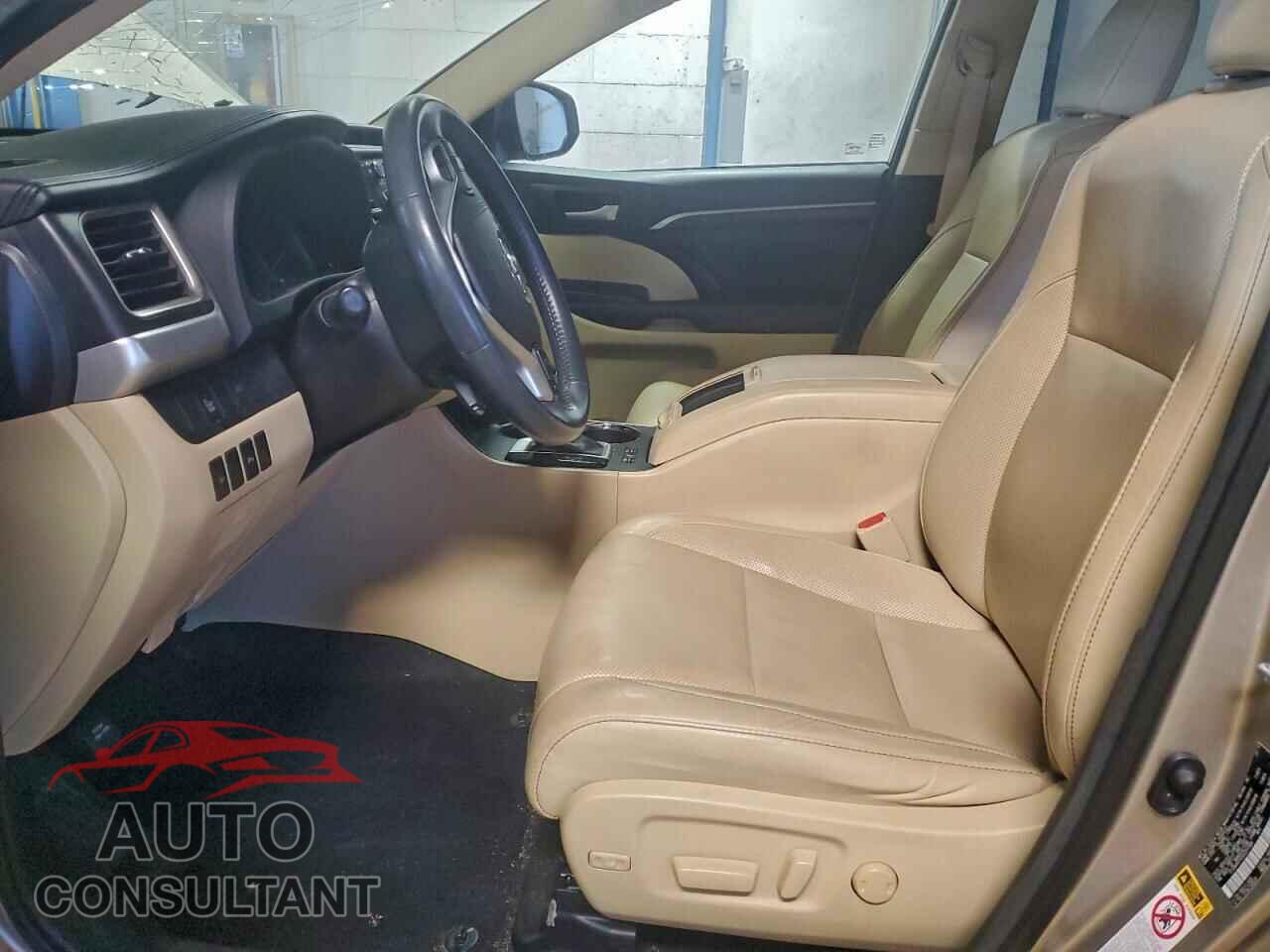 TOYOTA HIGHLANDER 2016 - 5TDDKRFH2GS291380