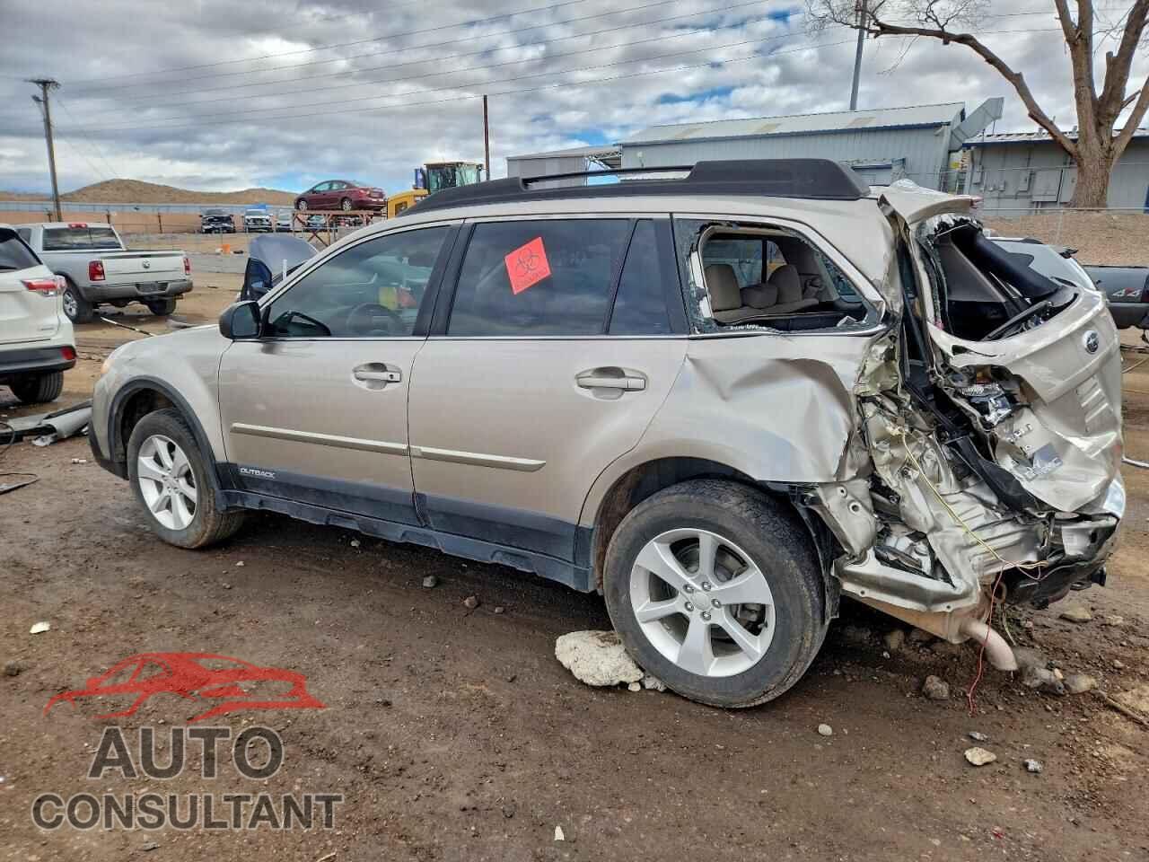 SUBARU OUTBACK 2014 - 4S4BRBAC7E3300512