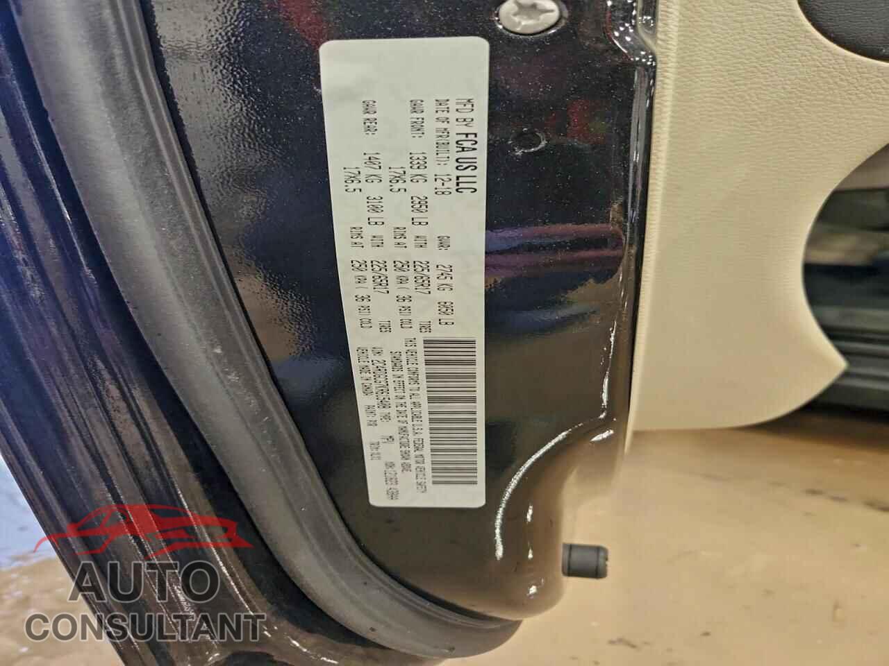 DODGE CARAVAN 2019 - 2C4RDGCG7KR615408