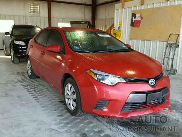 TOYOTA COROLLA 2015 - 5YFBURHE1FP337311