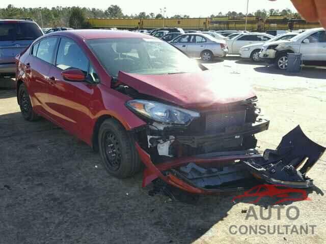 KIA FORTE 2016 - KNAFK4A60G5459327