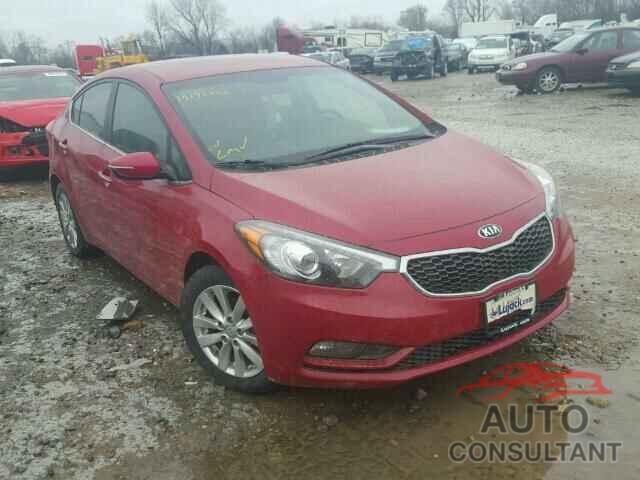 KIA FORTE 2015 - KNAFX4A87F5322516