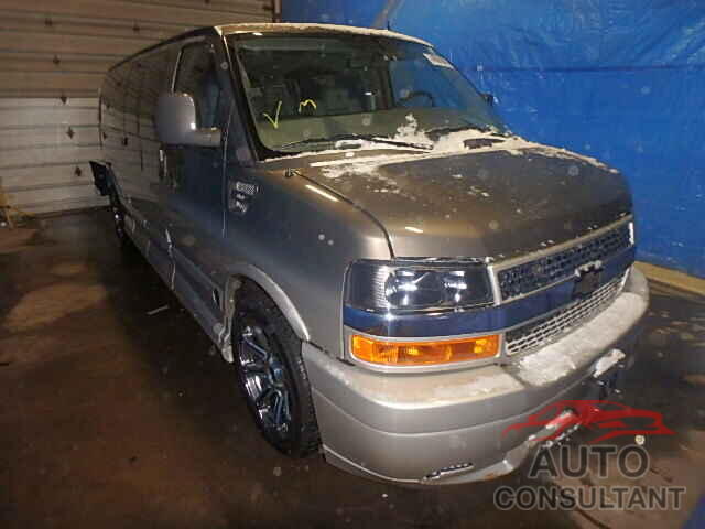 CHEVROLET EXPRESS 2015 - 1GCWGGCG1F1237056