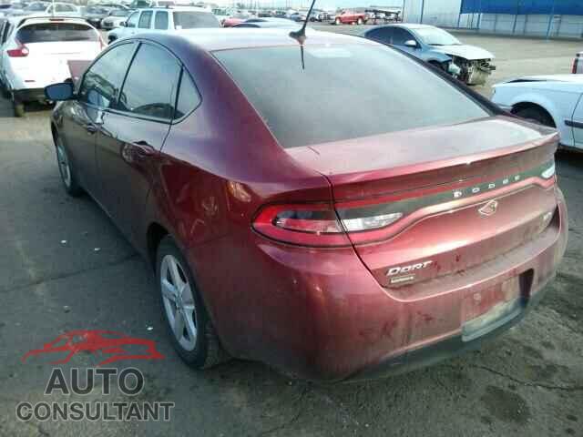DODGE DART 2015 - 1C3CDFBB7FD276393