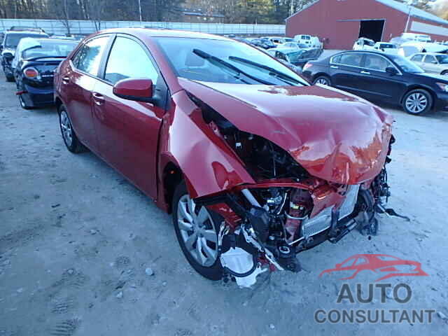 TOYOTA COROLLA 2016 - 2T1BURHE2GC520069