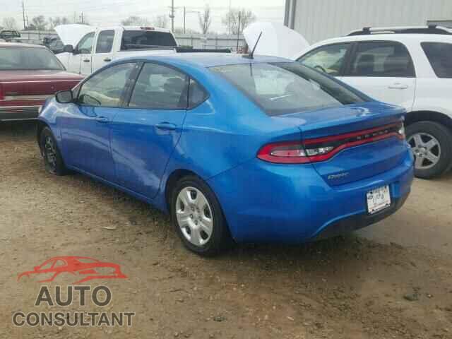DODGE DART 2016 - 1C3CDFAA2GD593380