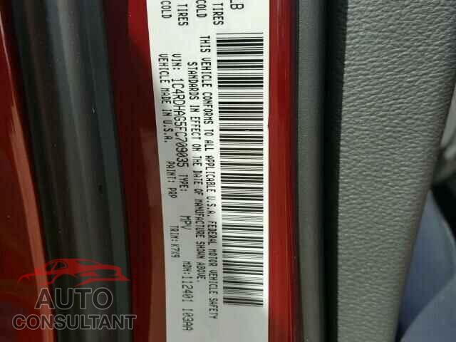 DODGE DURANGO 2015 - 1C4RDHAG5FC709035