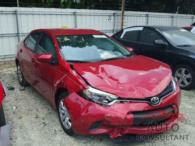 TOYOTA COROLLA 2015 - 5YFBURHE2FP330173