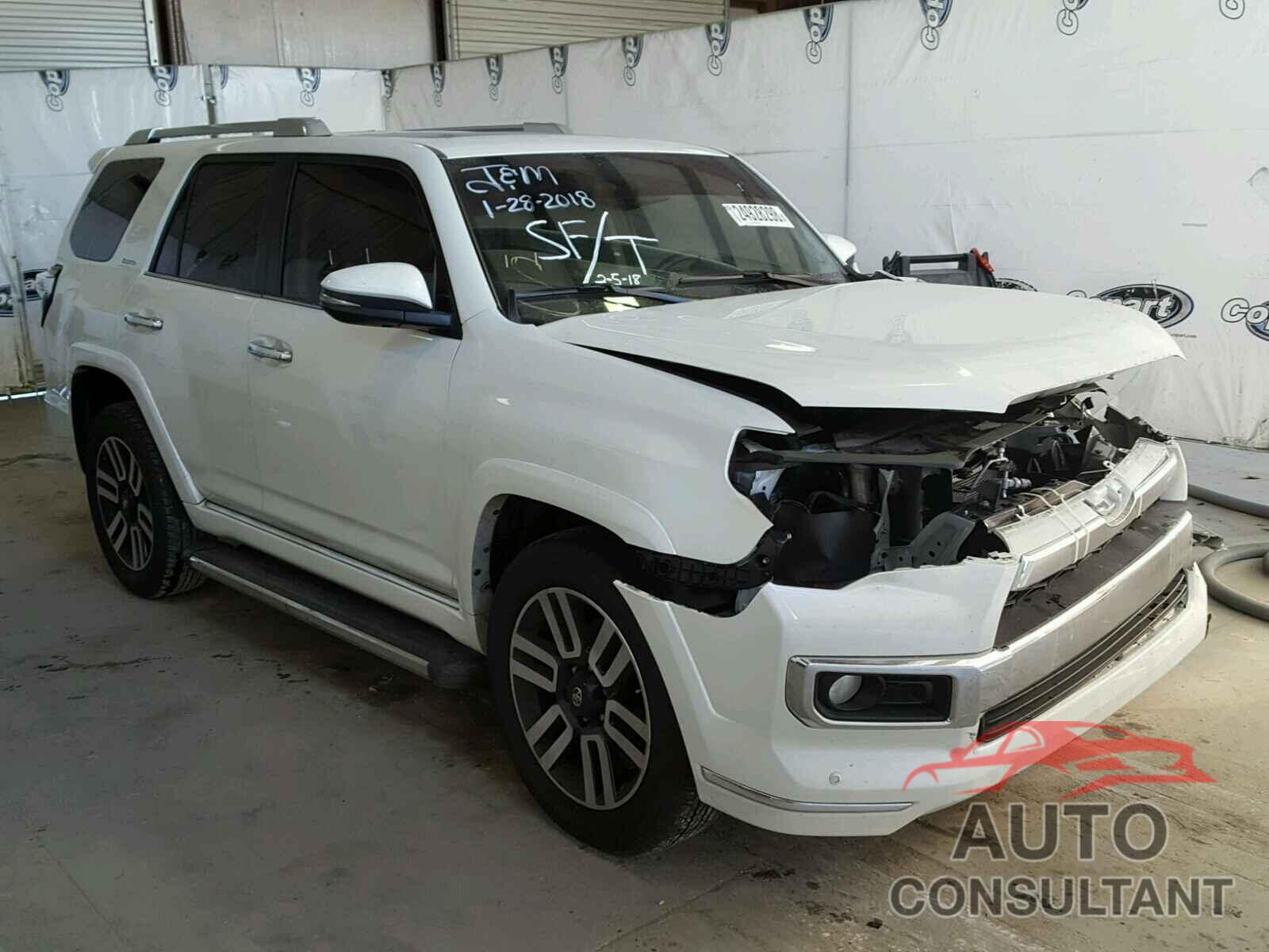 TOYOTA 4RUNNER 2016 - JTEZU5JR6G5128032