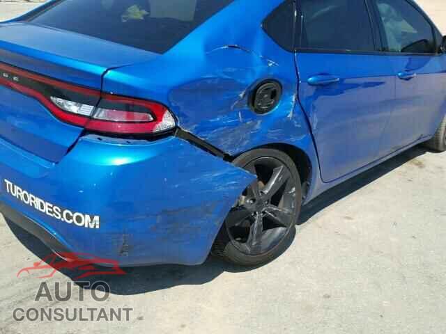 DODGE DART 2015 - 1C3CDFBB4FD243500