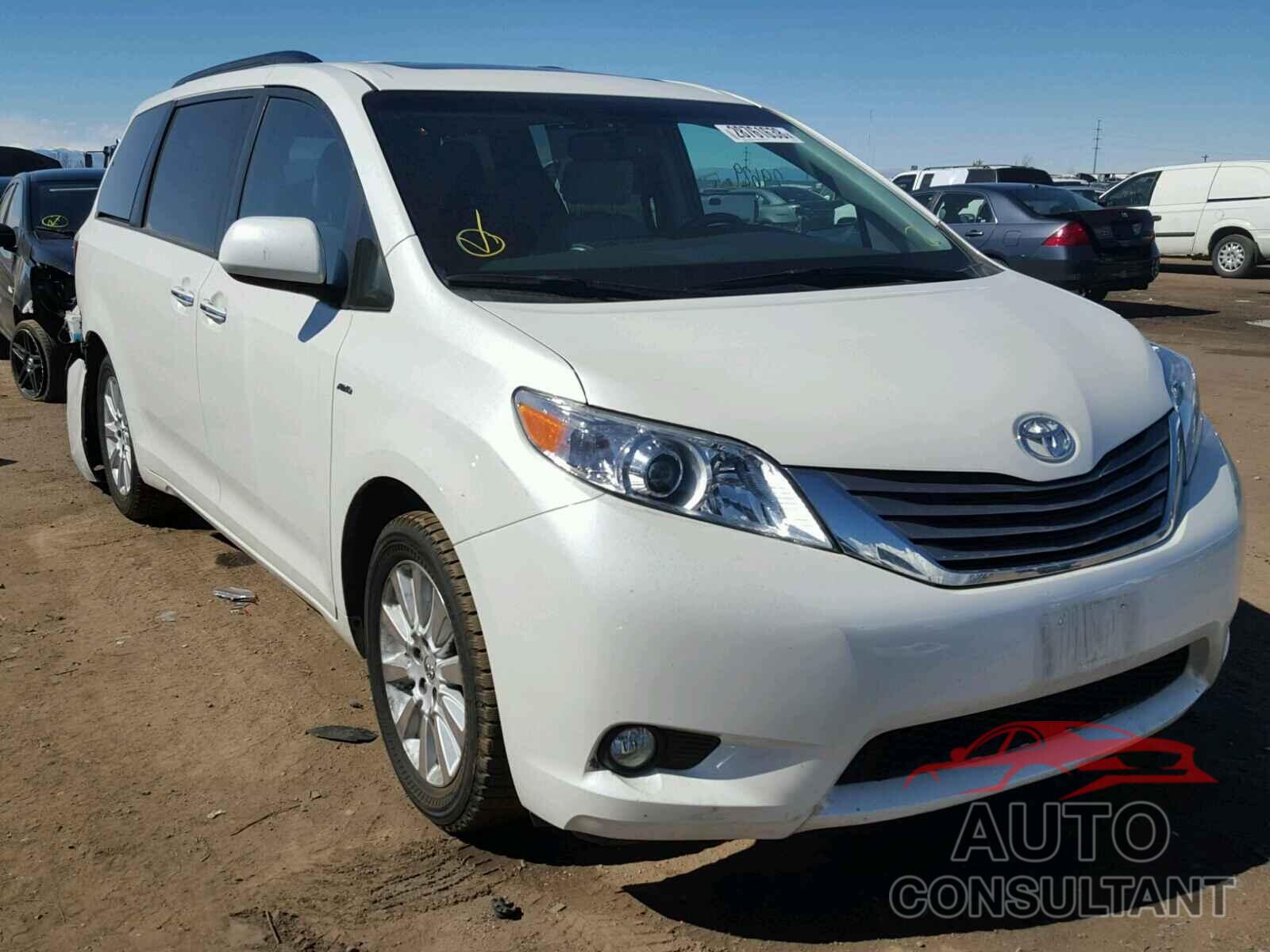 TOYOTA SIENNA 2016 - 5TDDK3DC5GS144801