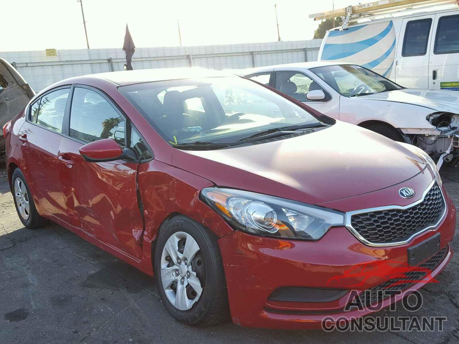 KIA FORTE 2016 - KNAFK4A67G5611667