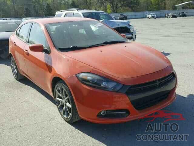 DODGE DART 2015 - 1C3CDFBB6FD243840