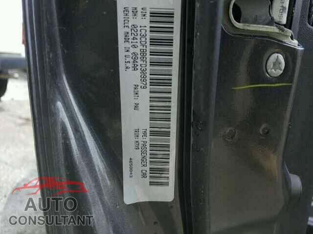 DODGE DART 2015 - 1C3CDFBB6FD309979