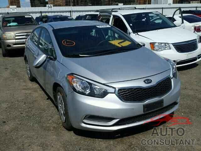 KIA FORTE 2016 - KNAFX4A68G5497471