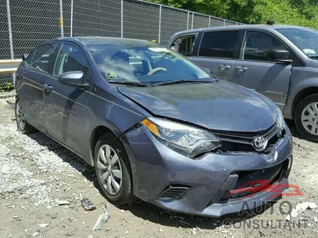 TOYOTA COROLLA 2016 - 2T1BURHE1GC554956