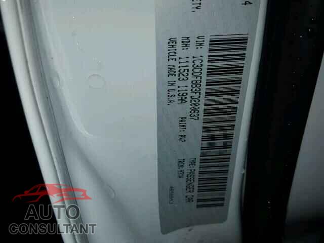 DODGE DART 2015 - 1C3CDFBB3FD200637
