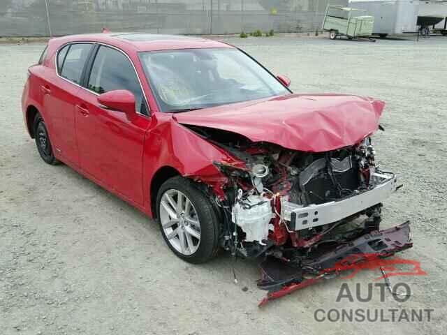 LEXUS CT 200 2016 - JTHKD5BH1G2258411