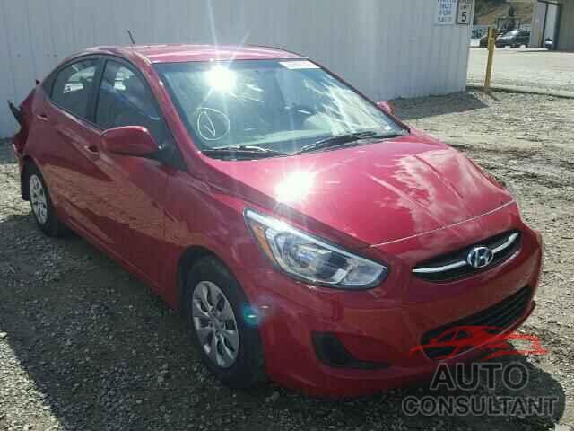 HYUNDAI ACCENT 2017 - KMHCT4AE5HU176435