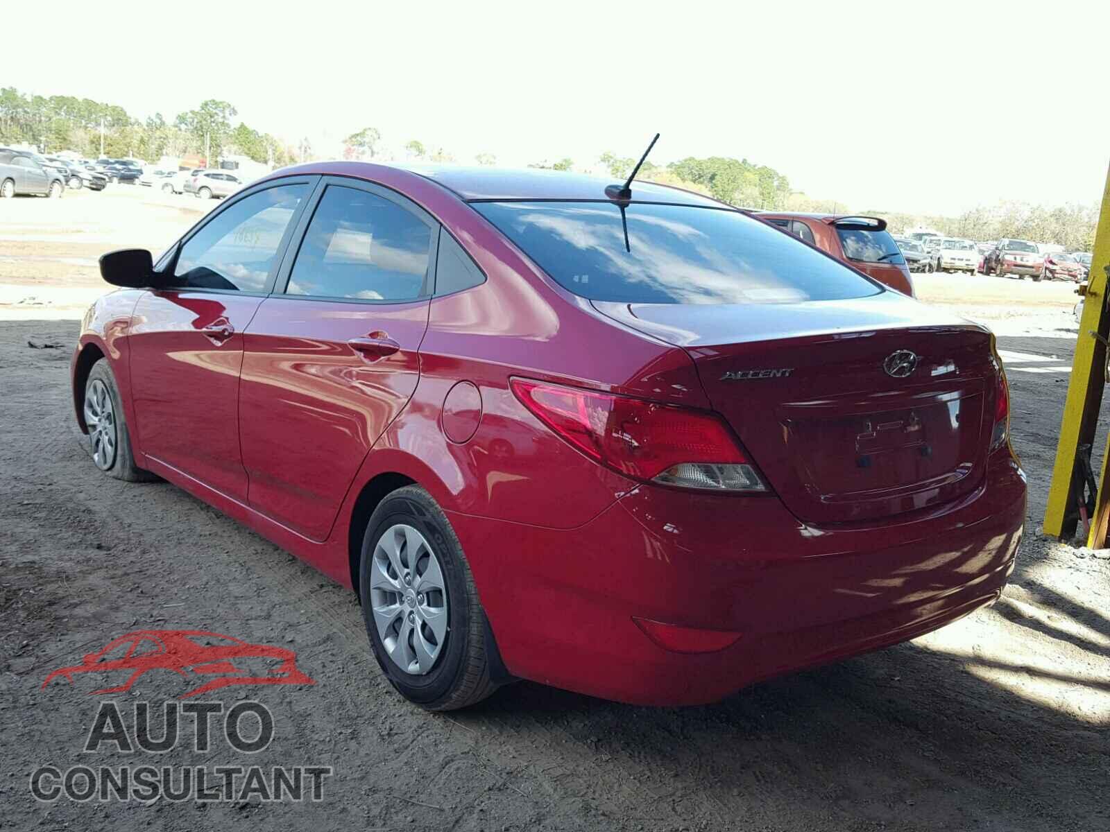 HYUNDAI ACCENT 2016 - KMHCT4AEXGU103558