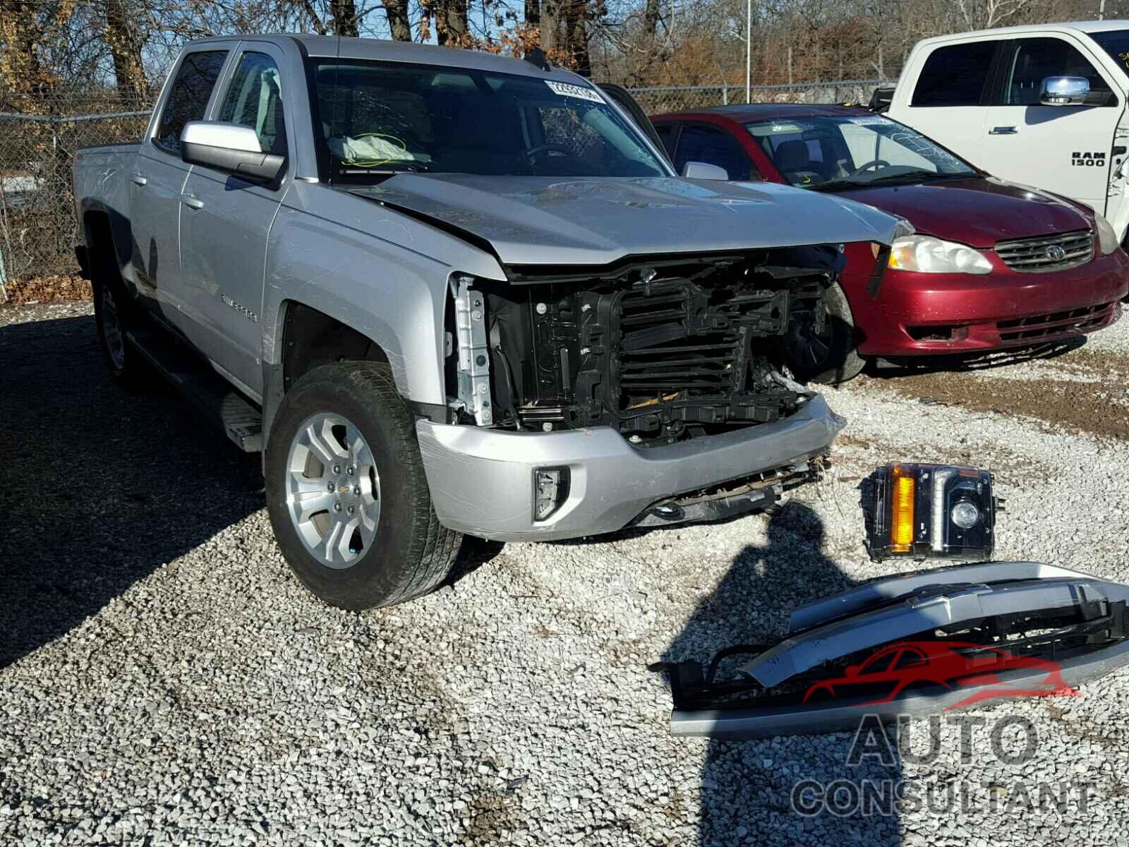CHEVROLET SILVERADO 2017 - 3GCUKREC4HG123360